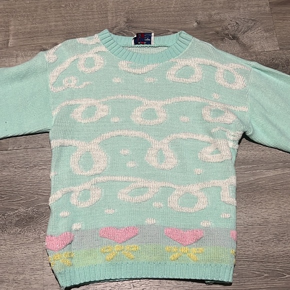 Vintage Grandmacore Pastel Sweater - Picture 7 of 13